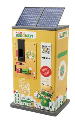 Olejomat — automat na zużyty olej kuchenny